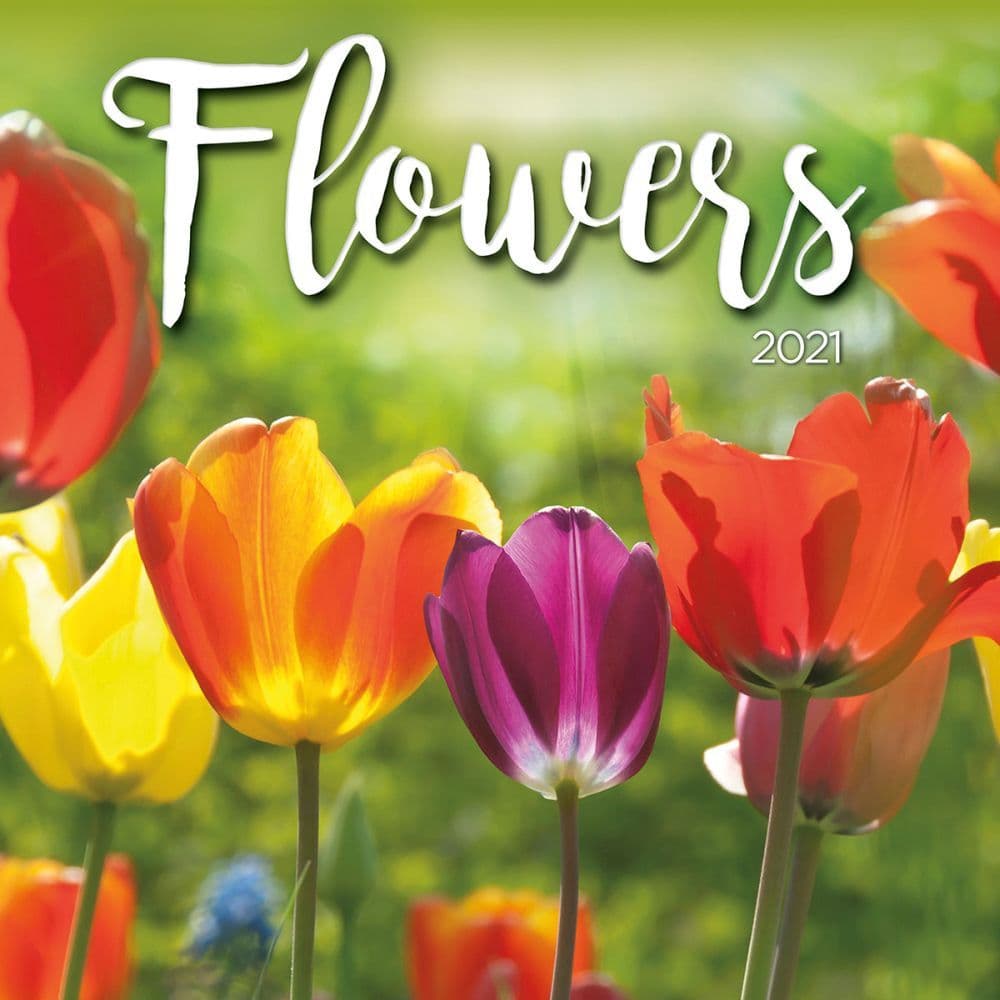 Flowers Wall Calendar - Calendars.com