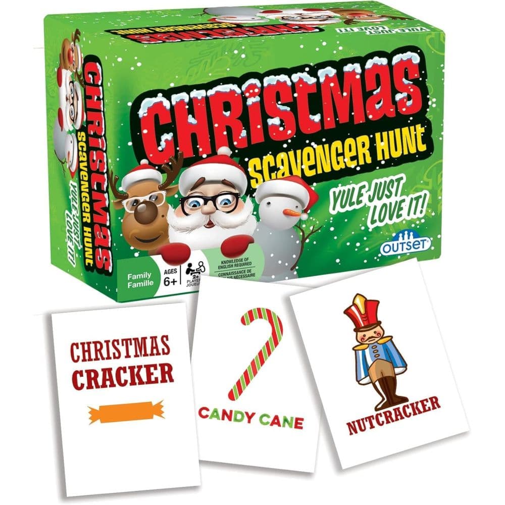 Outset Media Christmas Scavenger Hunt Game Second Alternate Image
