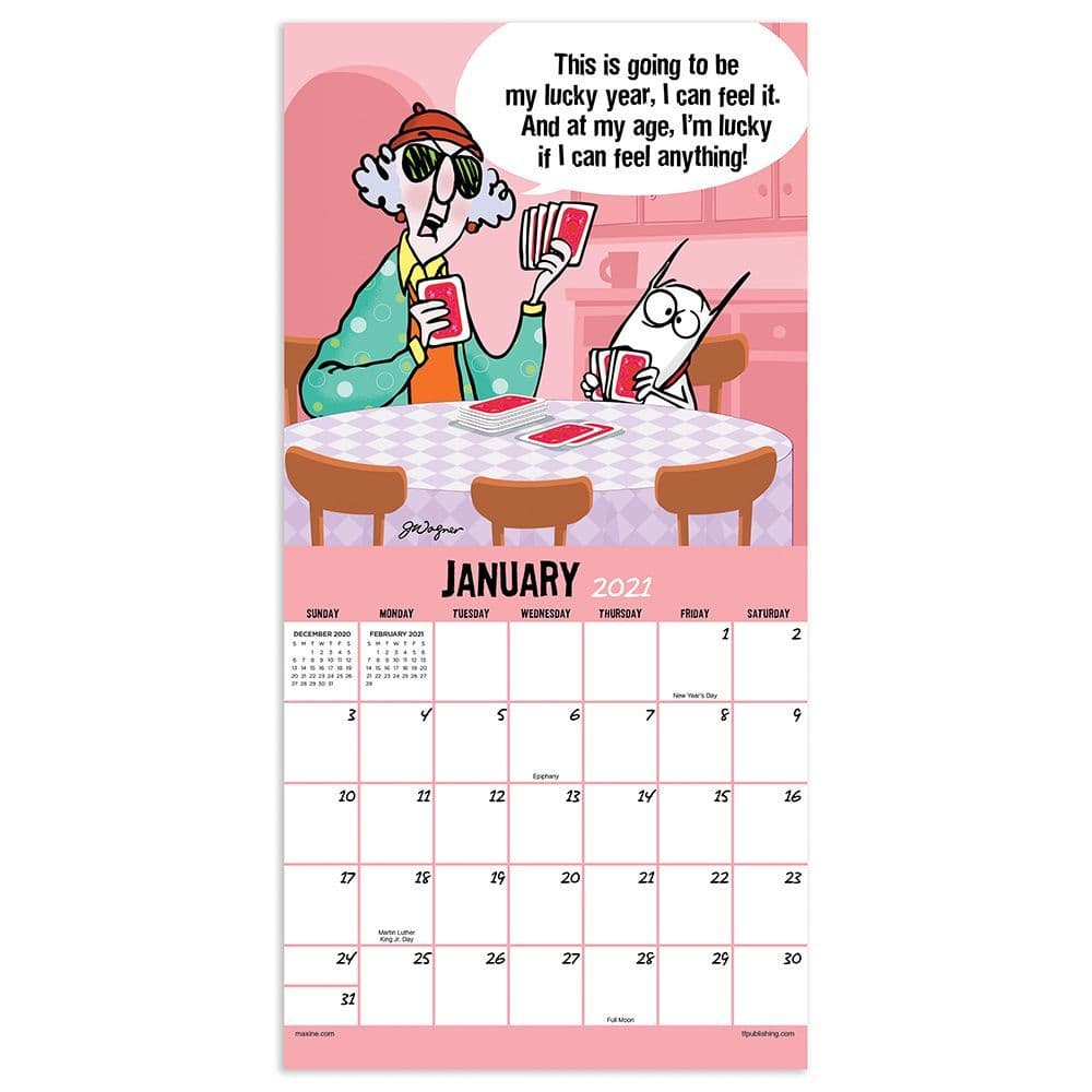 Maxine Mini Wall Calendar