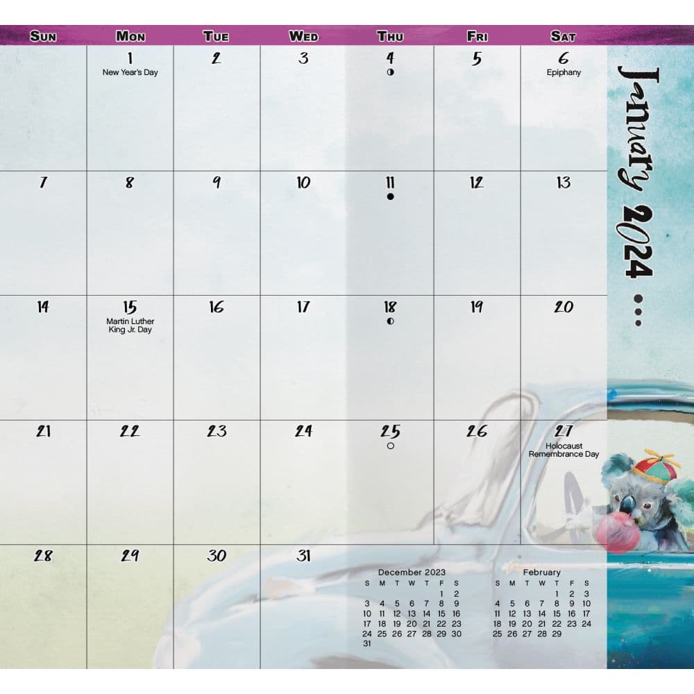 Sassy Animals 2024 Pocket Planner - Calendars.com