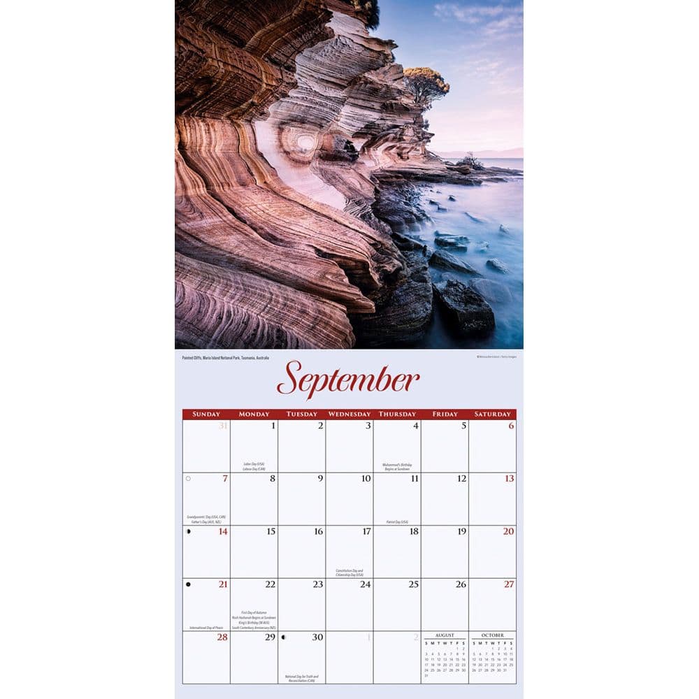 Natures Wonders 2025 Wall Calendar Third Alternate Image width=&quot;1000&quot; height=&quot;1000&quot;