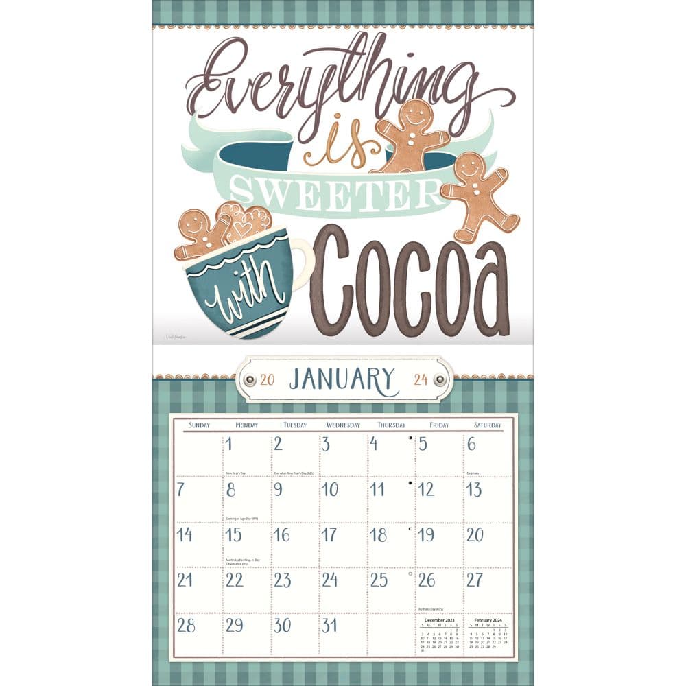 Love To Cook 2024 Wall Calendar