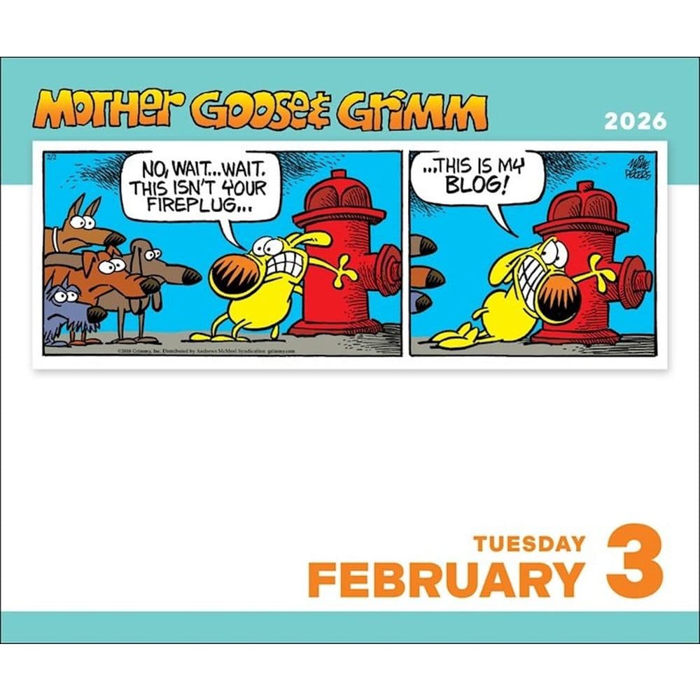 Mother Goose and Grimm 2026 Desk Calendar Second Alternate Image