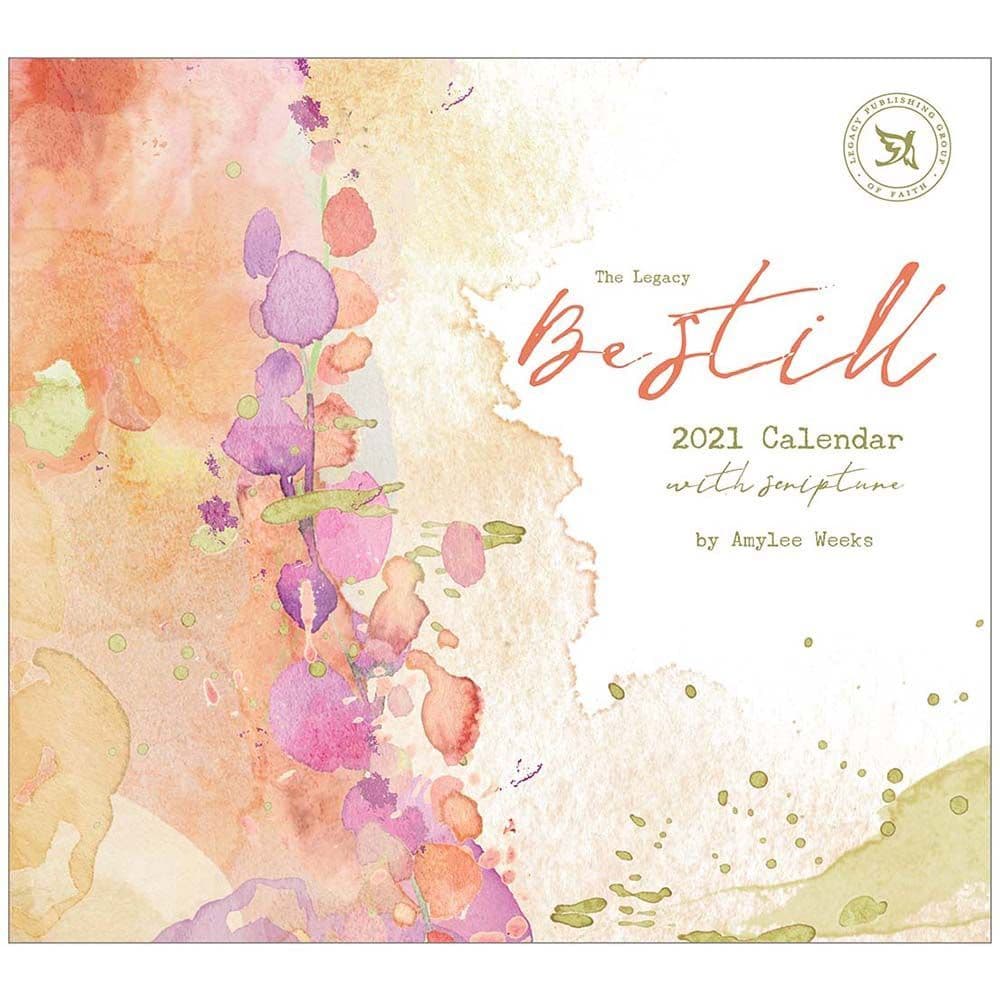 2021 Be Still Wall Calendar