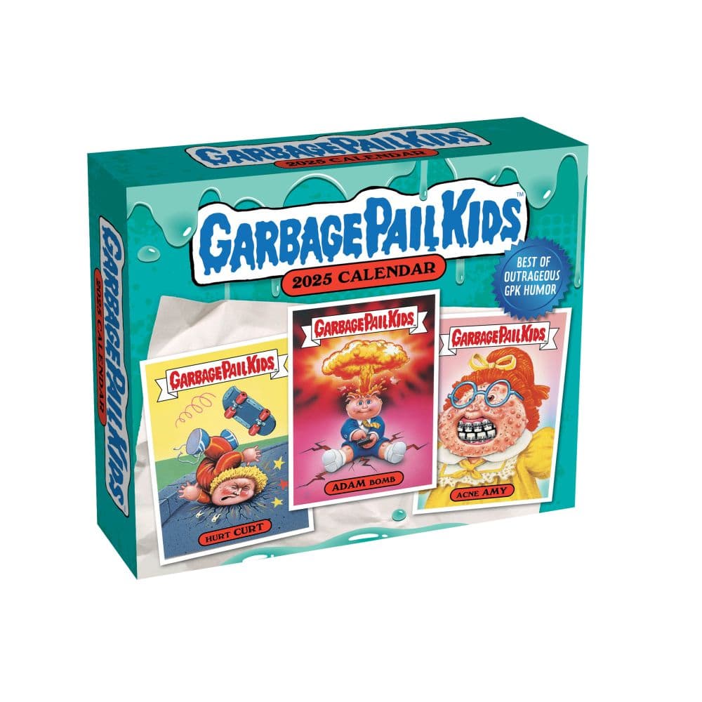 Garbage Pail Kids Bizarre Holidays 2025 Desk Calendar