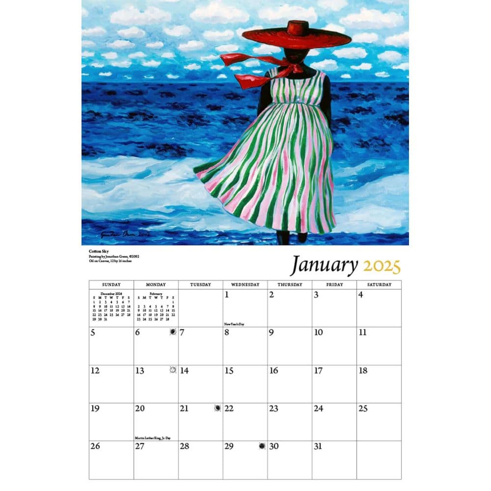 Art of Jonathan Green 2025 Wall Calendar Second Alternate Image width="1000" height="1000"