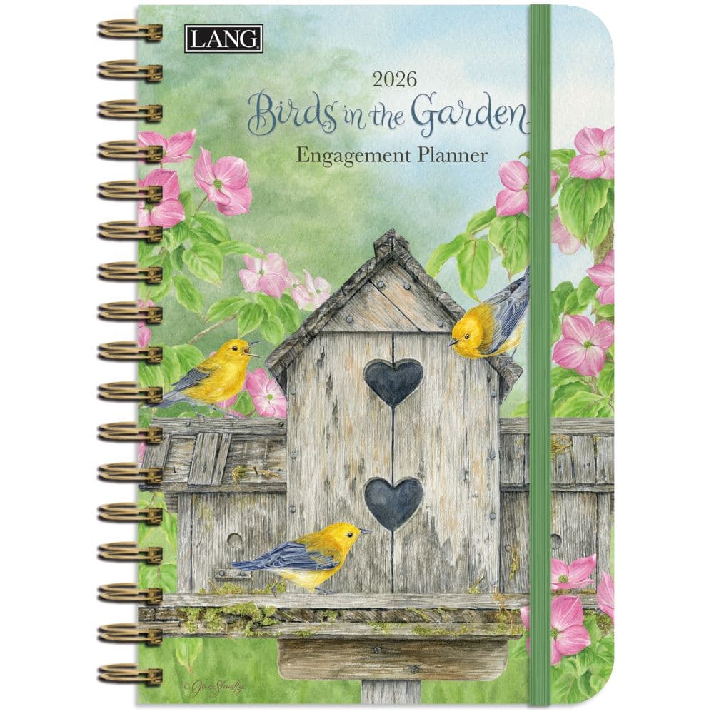 Birds in the Garden 2026 Planner by Jane Shasky