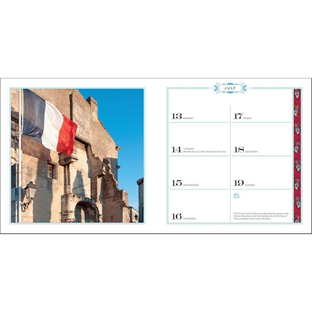 French Country Diary 2026 Engagement Planner Sixth Alternate Image