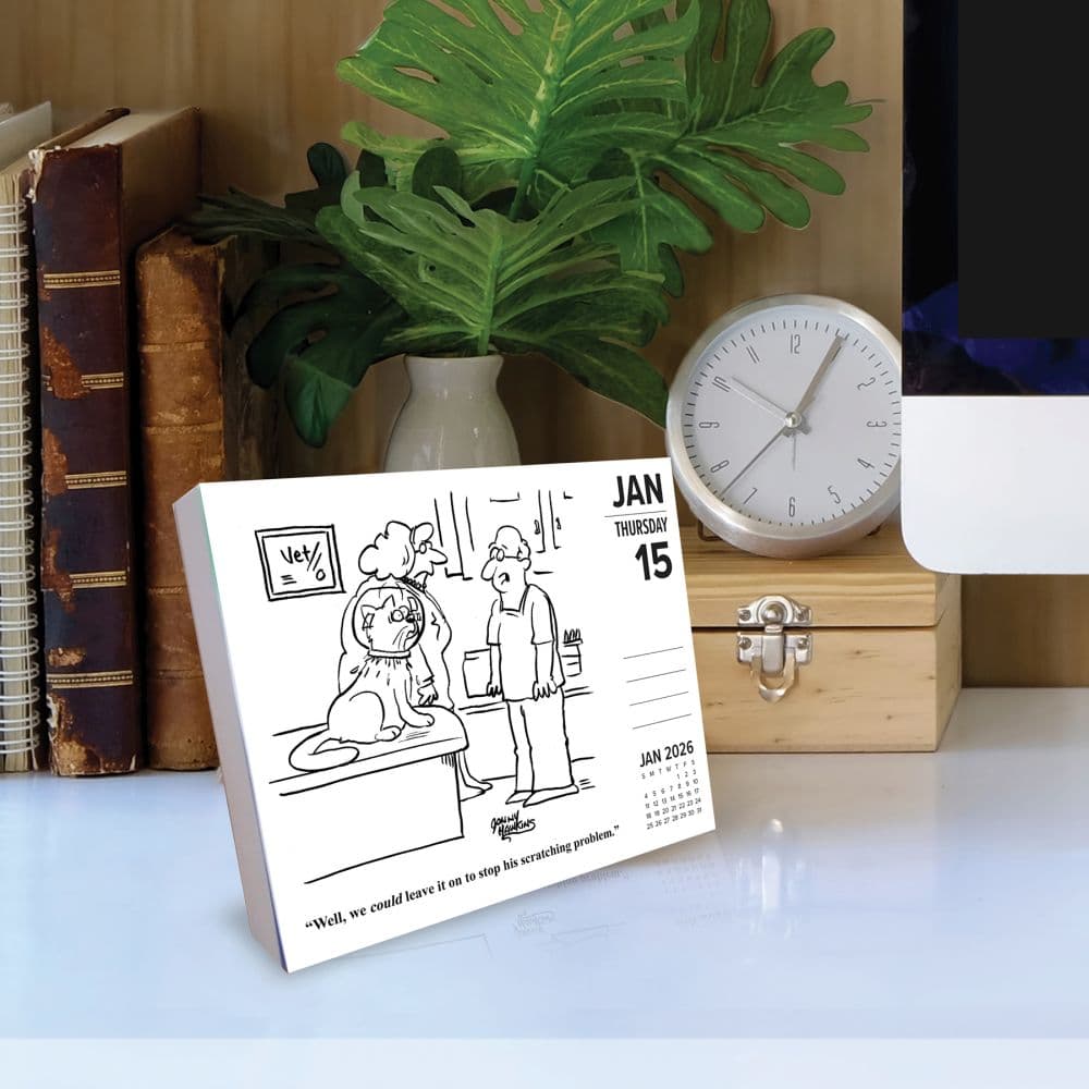 Cat Cartoon A Day 2026 Desk Calendar Second Alternate Image