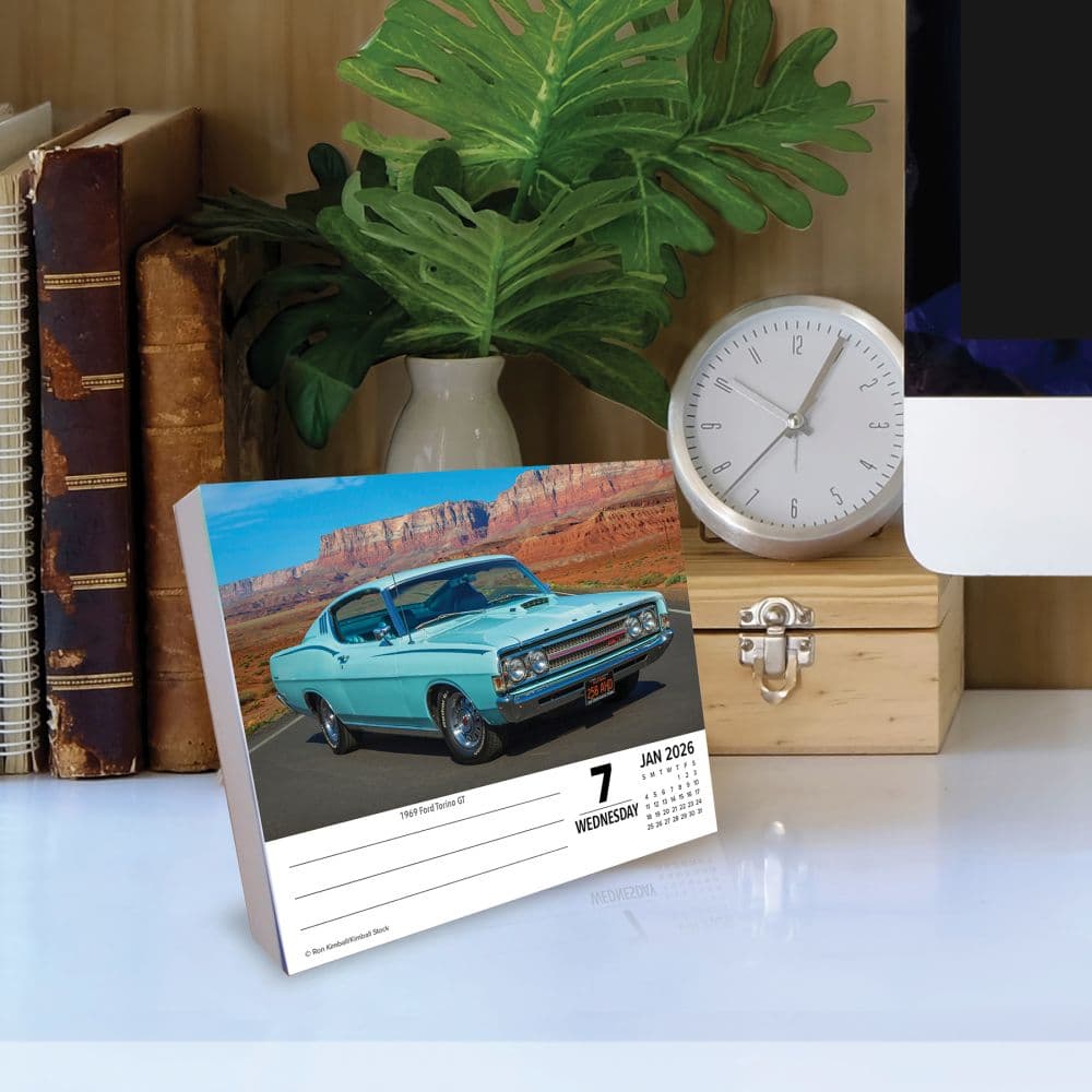 American Muscle Cars 2026 Desk Calendar Second Alternate Image