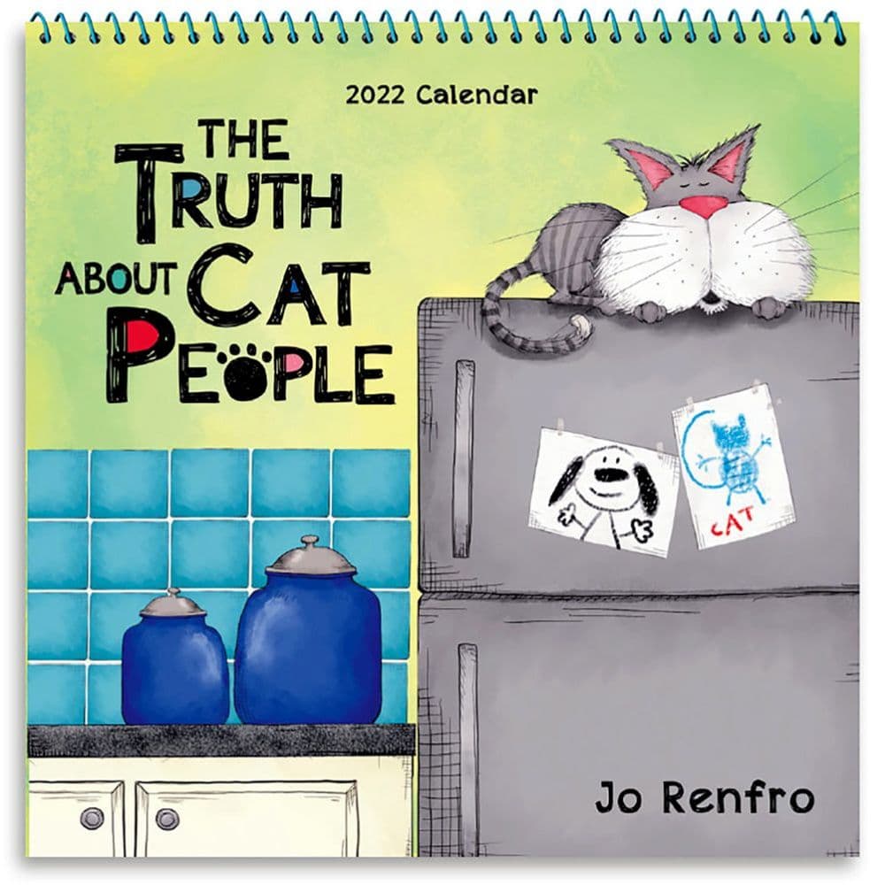 The Truth About Cat People 2022 Mini Wall Calendar