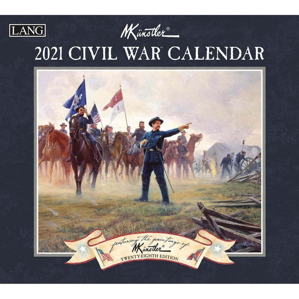 Civil War Wall Calendar