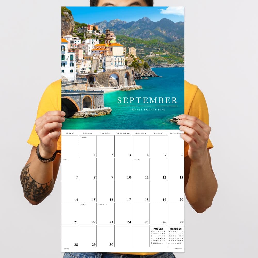 Worlds Best by Travel Leisure 2025 Wall Calendar Fourth Alternate Image