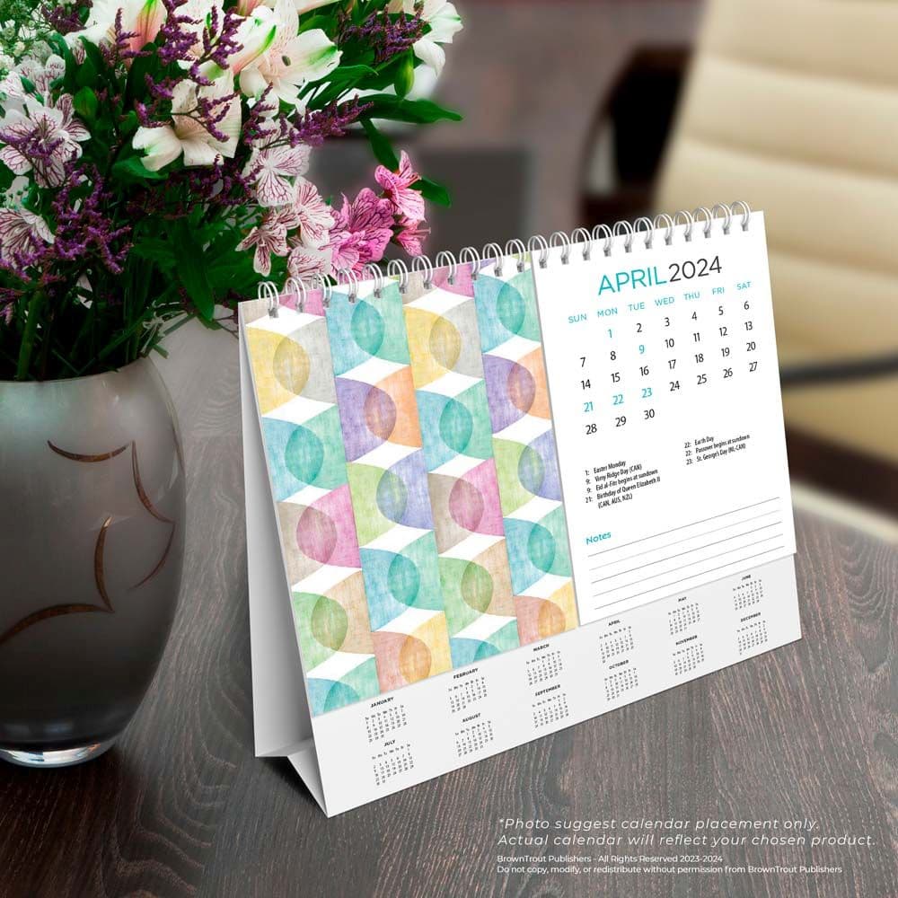 House of Turnowsky 2024 Easel Desk Calendar