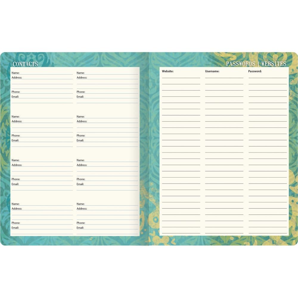 Bohemian by Susan Winget 2025 Monthly Pocket Planner Third Alternate Image width=&quot;1000&quot; height=&quot;1000&quot;