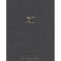 image Graphite Grid Academic 2027 Pocket Planner