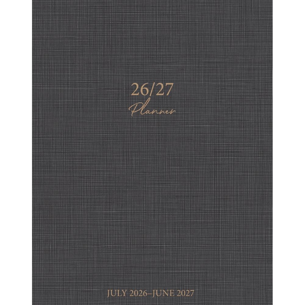 image Graphite Grid Academic 2027 Pocket Planner