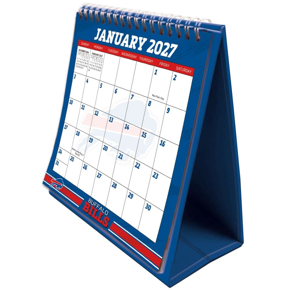 NFL Buffalo Bills 2027 Easel Desk Calendar