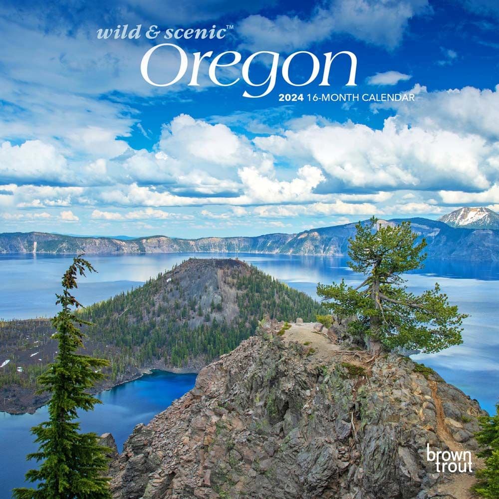 Oregon 2024 Mini Wall Calendar Main Product Image width=&quot;1000&quot; height=&quot;1000&quot;