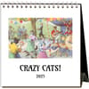 image Crazy Cats 2025 Easel Desk Calendar Main Image