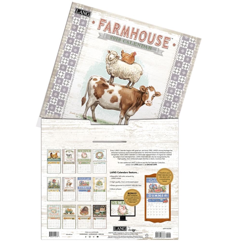 Farmhouse 2026 Wall Calendar by Chad Barrett_ALT3
