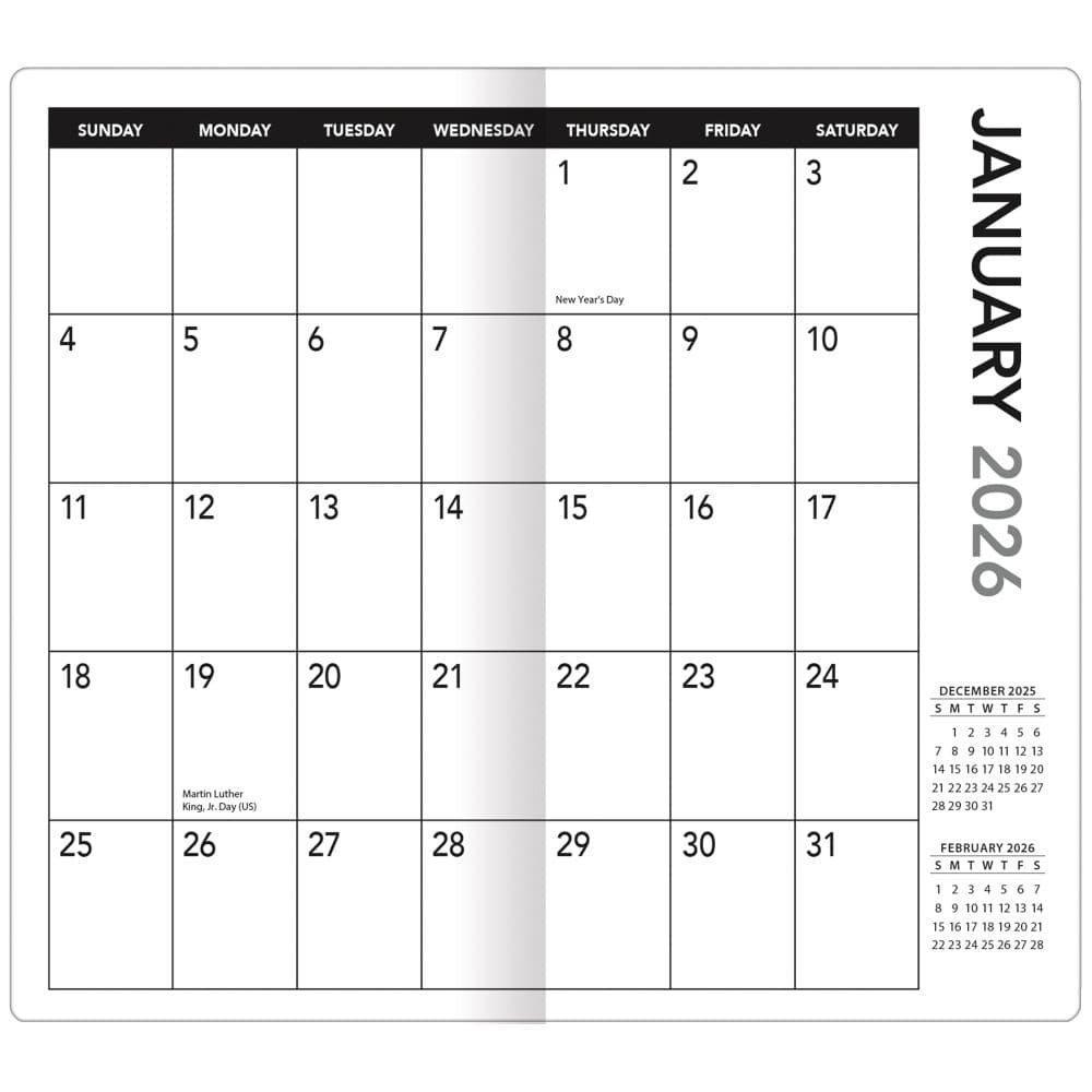 WWE 2026 2026 17-Month Pocket Planner First Alternate Image