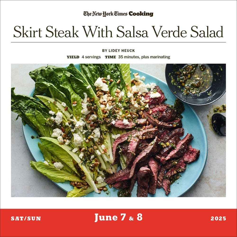 New York Times Cooking 2025 Desk Calendar Third Alternate Image width=&quot;1000&quot; height=&quot;1000&quot;