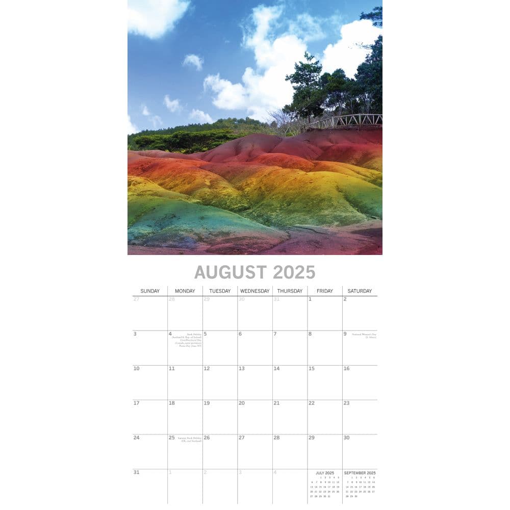 Rainbows 2025 Wall Calendar