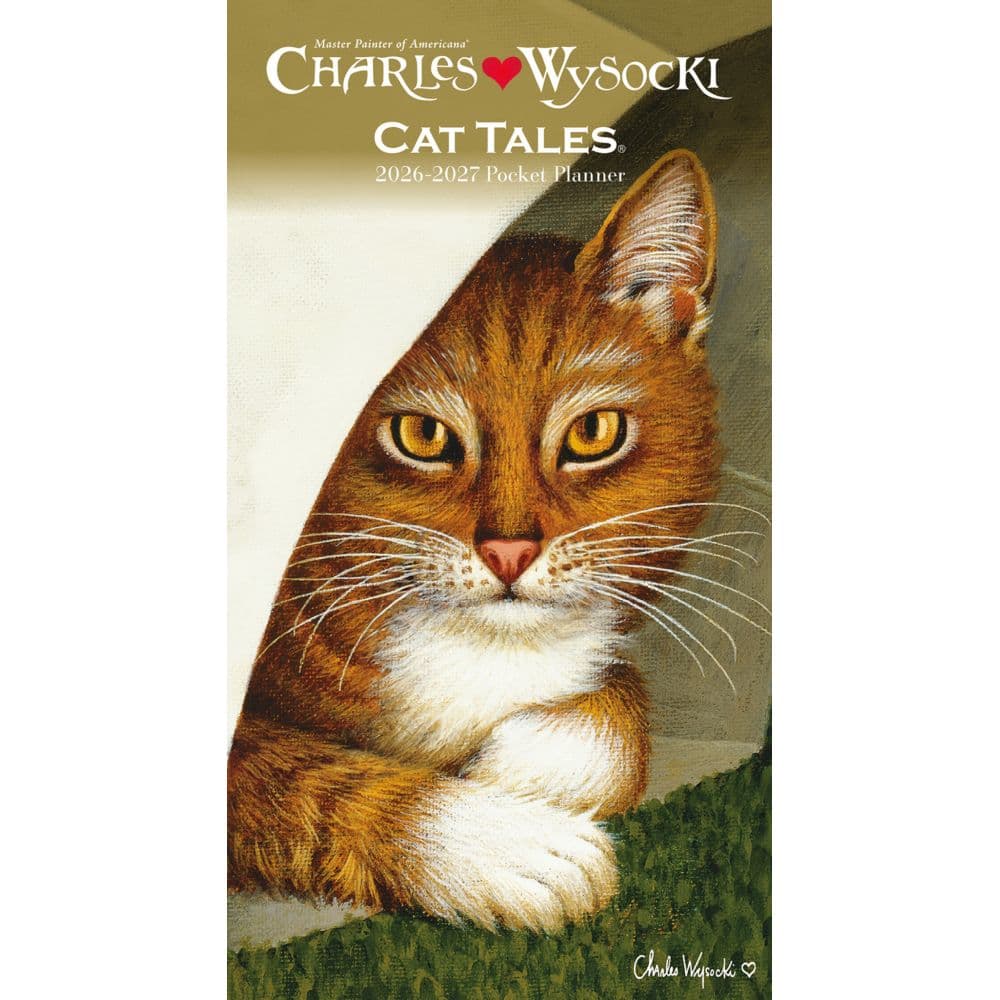 Wysocki Cat Tales 2 Year 2026 Pocket Planner Main Image