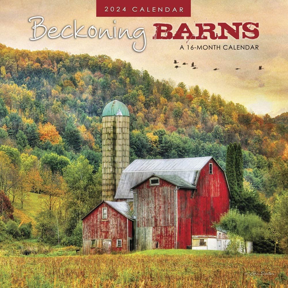 Beckoning Barns 2024 Wall Calendar Main Image