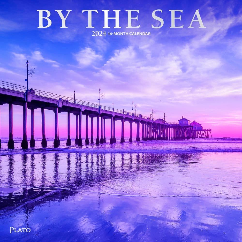 By The Sea 2024 Wall Calendar