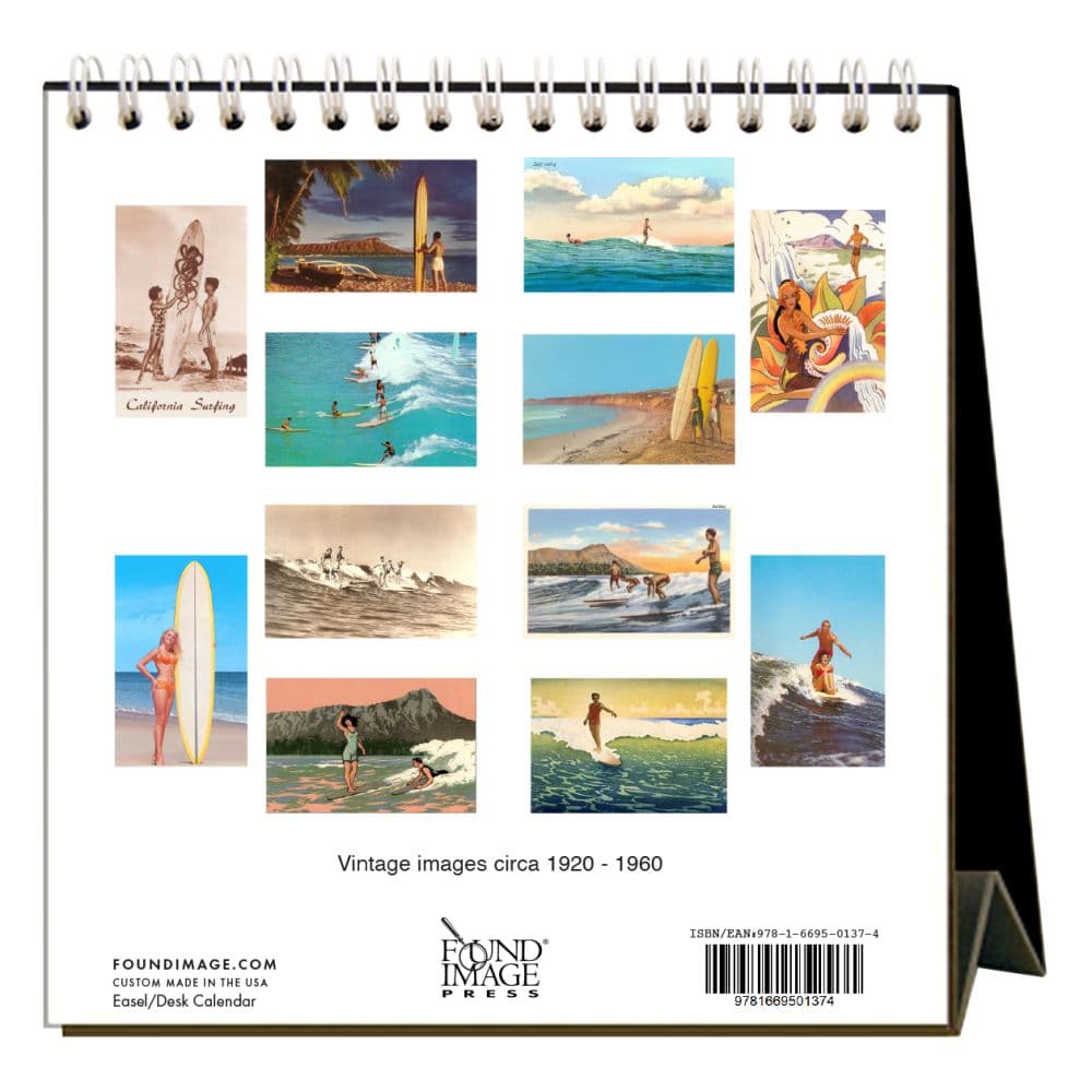 Surfing 2023 Desk Calendar - Calendars.com