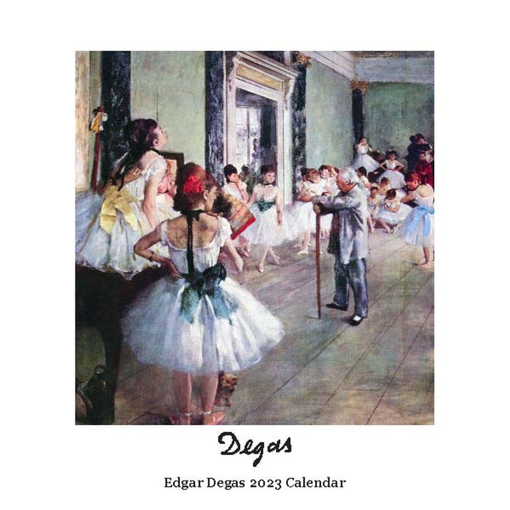 Retrospect Group Edgar Degas 2023 Easel Calendar
