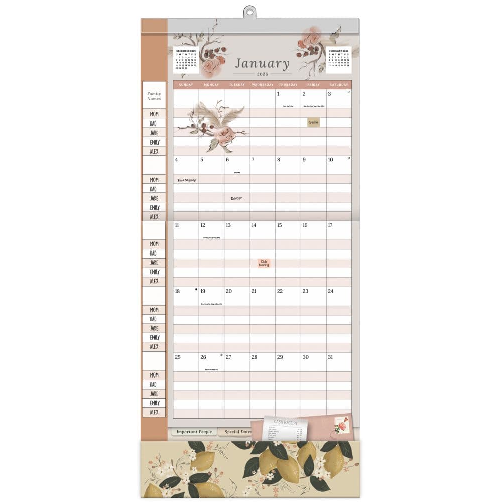 Just Breathe Plan It 2026 Wall Calendar_ALT1