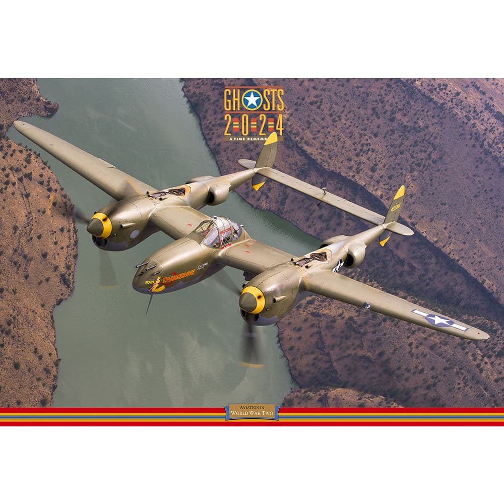 Ghosts WWII 2024 Wall Calendar