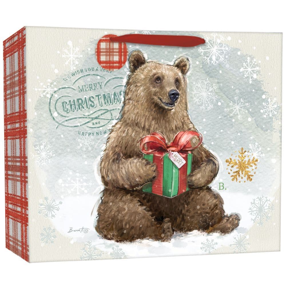 Woodland Christmas Jumbo Gift Bag by Chad Barrett Alternate Image 1