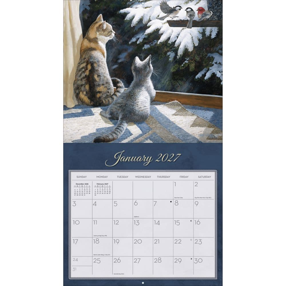 Love of Cats 2027 Wall Calendar by Persis Clayton Weirs Second Alternate Image