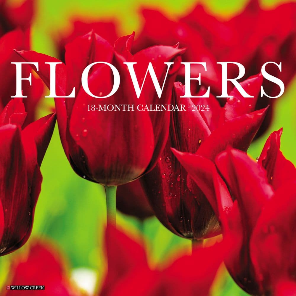 Flowers 2025 Wall Calendar