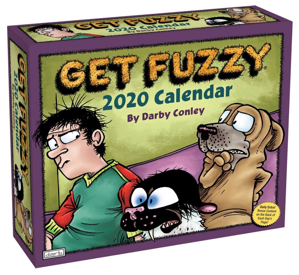 Get Fuzzy Desk Calendar