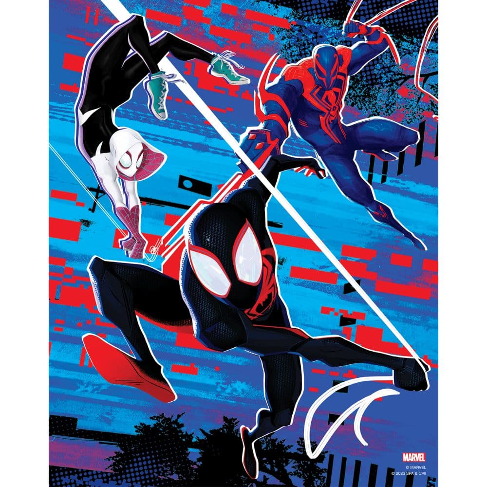 Spider-Man Across Spider Verse 2024 Wall Calendar Fourth Alternate Image width=&quot;1000&quot; height=&quot;1000&quot;