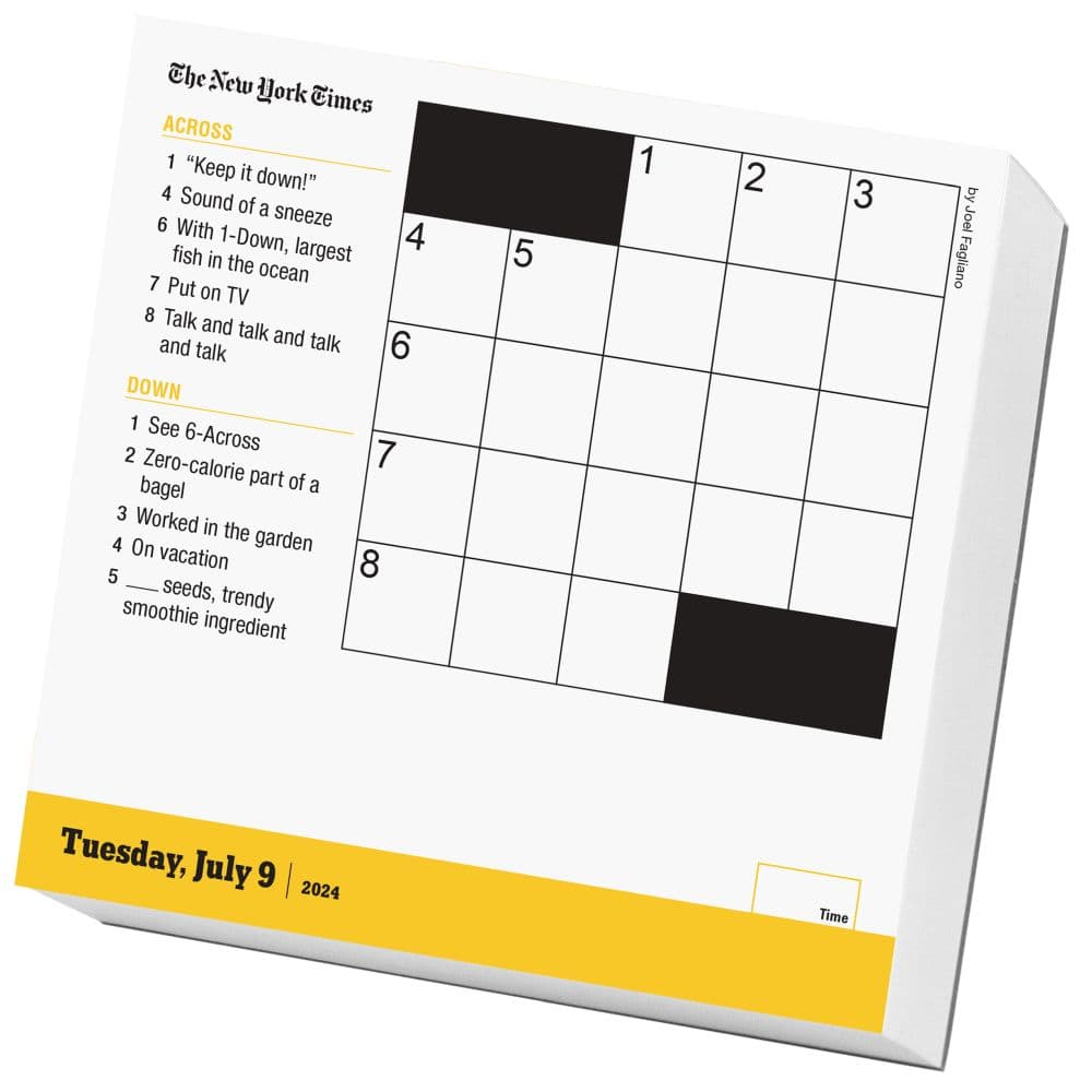 New York Times Crossword 2024 Desk Calendar