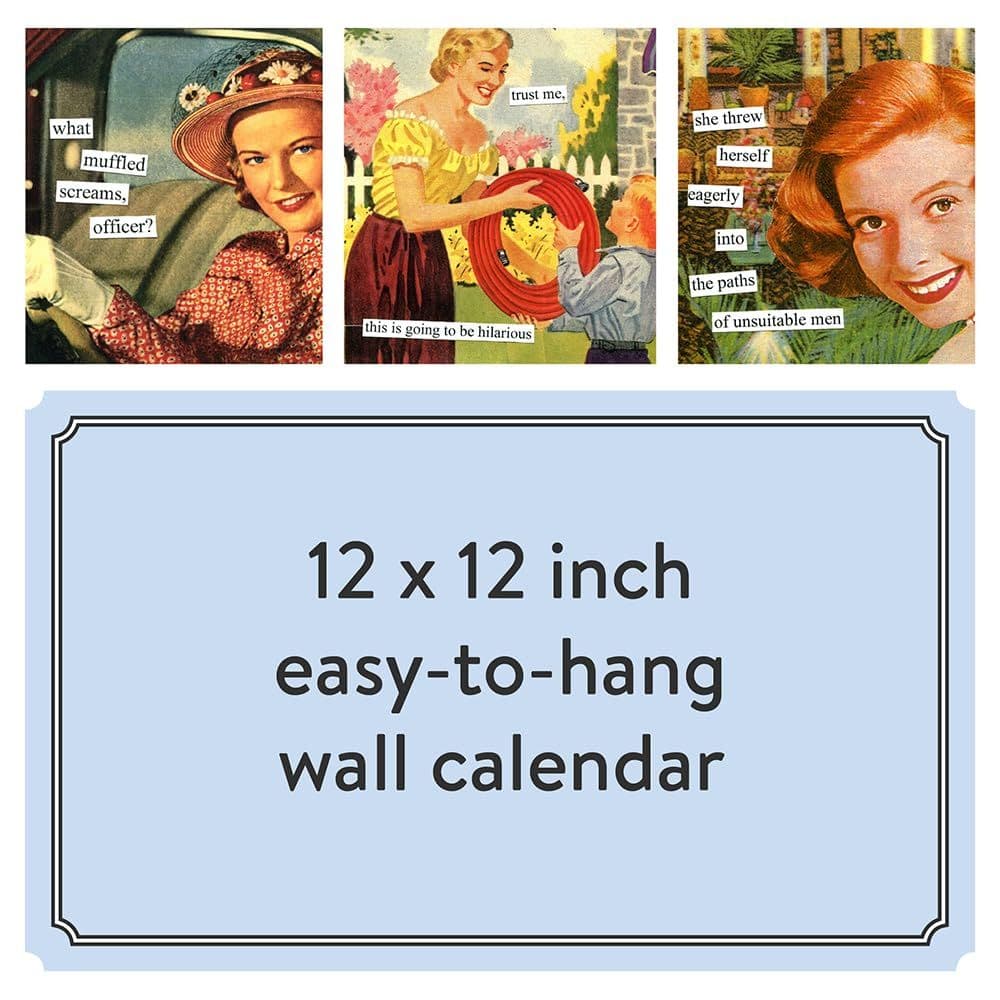 Anne Taintor 2025 Wall Calendar Sixth Alternate Image width=&quot;1000&quot; height=&quot;1000&quot;