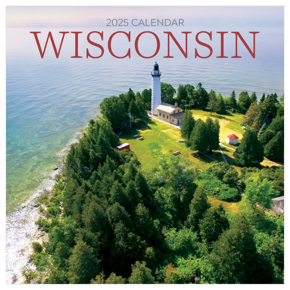 image Wisconsin 2025 Wall Calendar Main Image