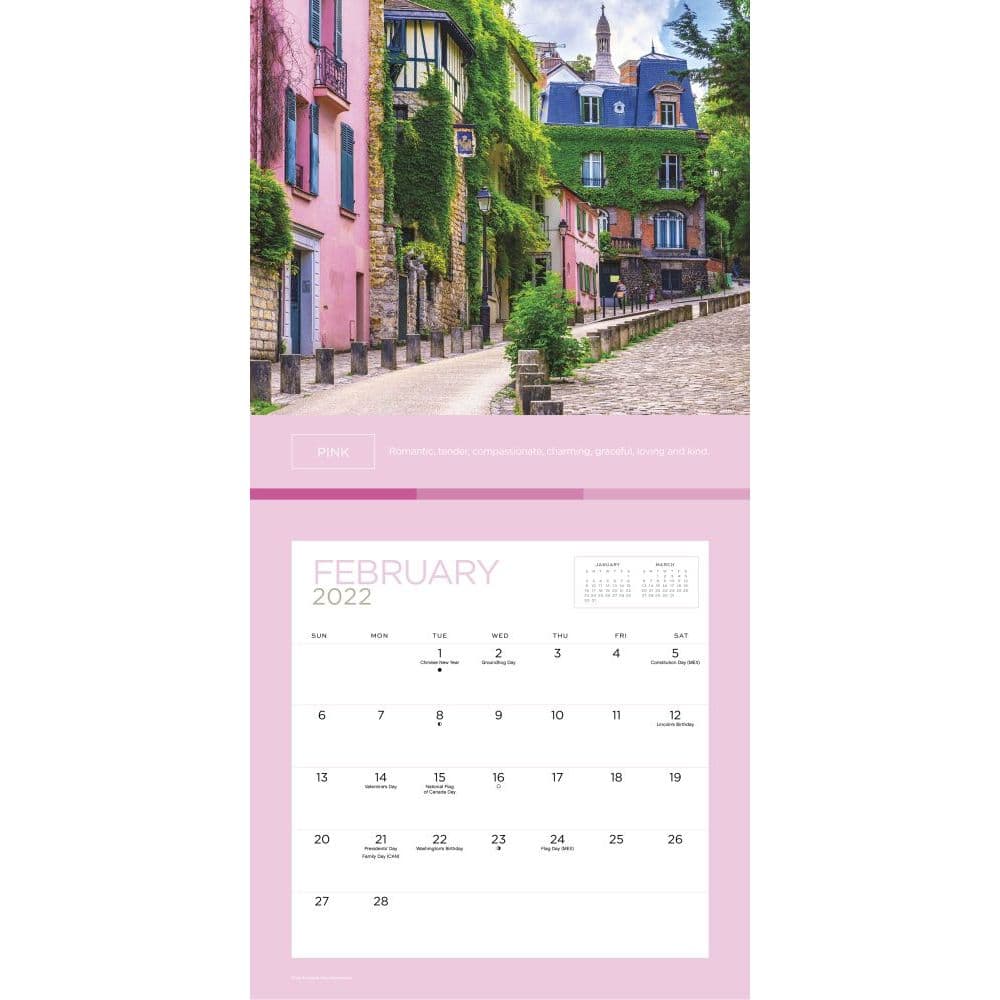 Color Your World 2022 Wall Calendar - Calendars.com