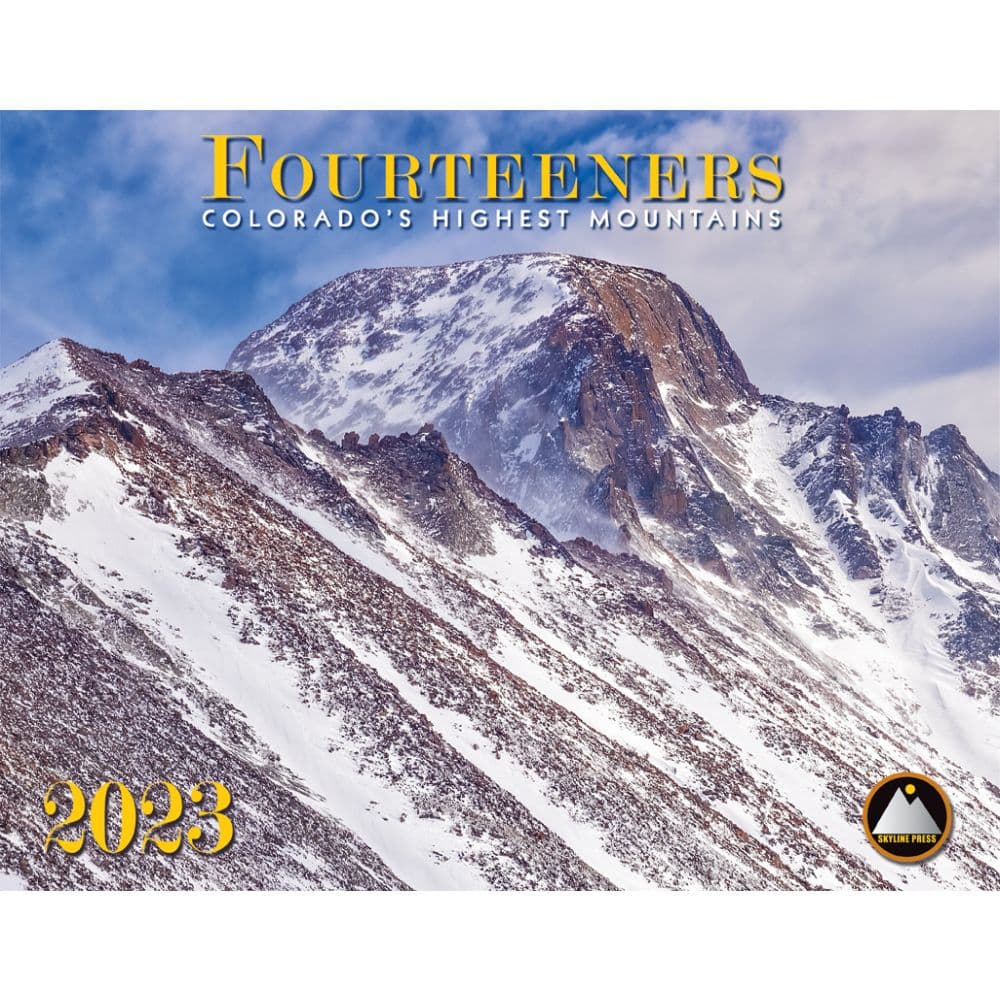 Colorado Fourteeners 2023 Wall Calendar by Skyline Press Calendars