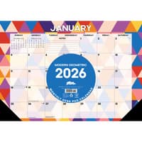 image Mod Geometric 17x12 2026 Desk Pad