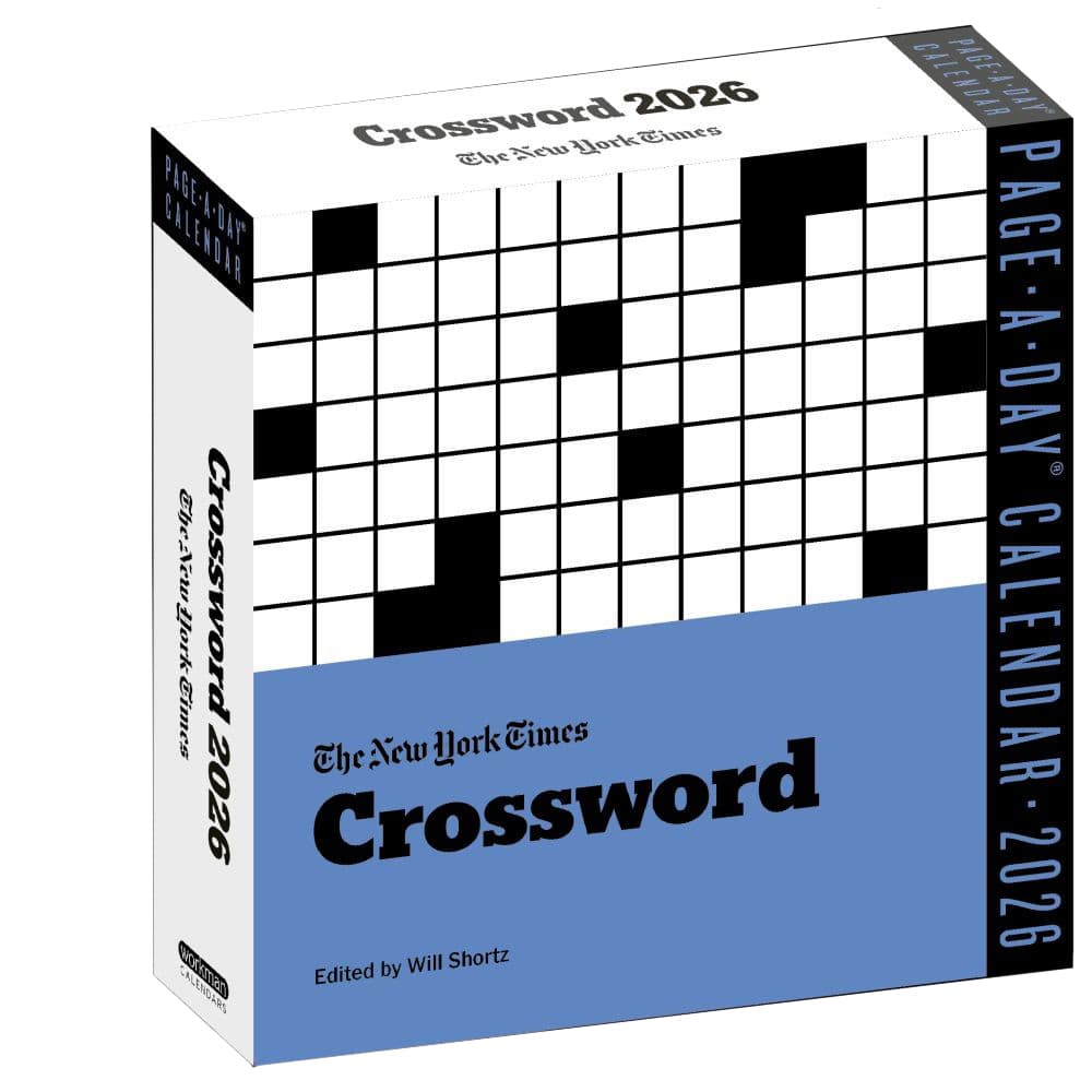 New York Times Daily Crosswords 2026 Desk Calendar Main Product Image