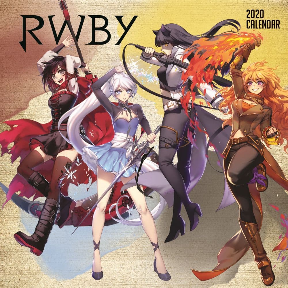 RWBY Wall Calendar