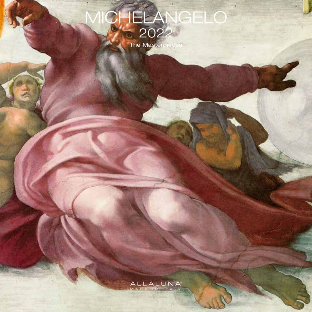 Michelangelo Alla Luna 2022 Wall Calendar