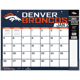 Denver Broncos 2025 Desk Pad